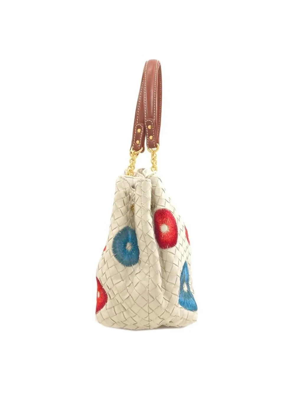 Bottega Veneta Intrecciato Bubble Tote Calf